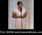 Octavia Spencer crys accepted the award 69th Golden Globe Awards 2012