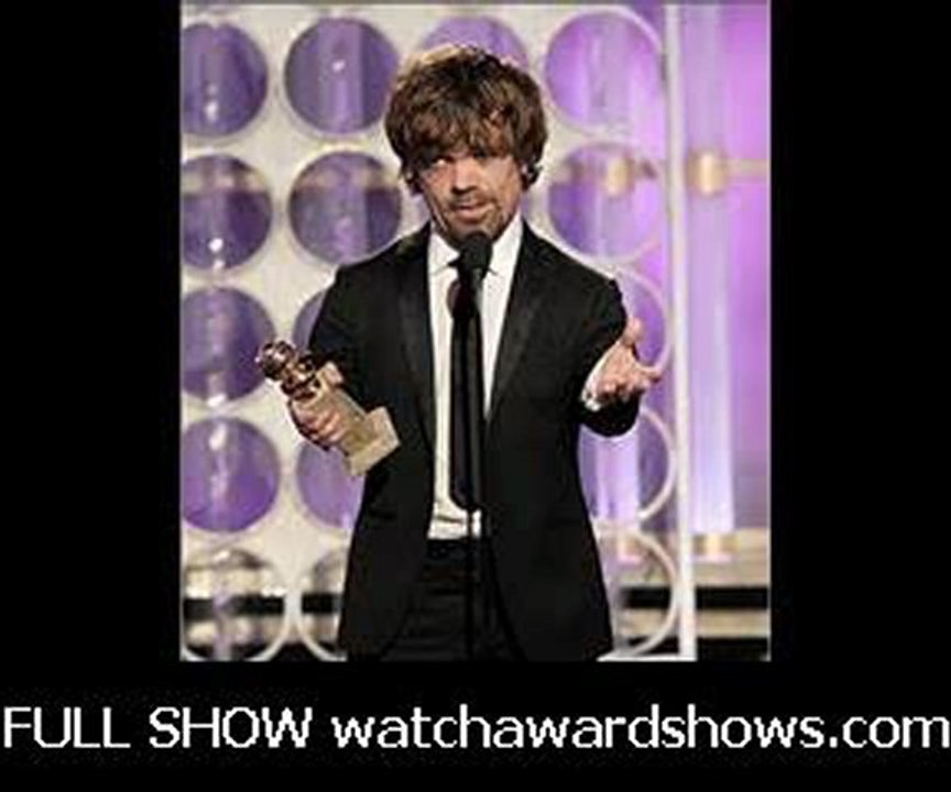 Peter Dinklage received the award 69th Golden Globe Awards 2012
