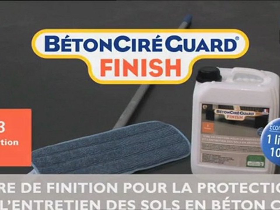 Application Béton Ciré Guard - Guard Industrie