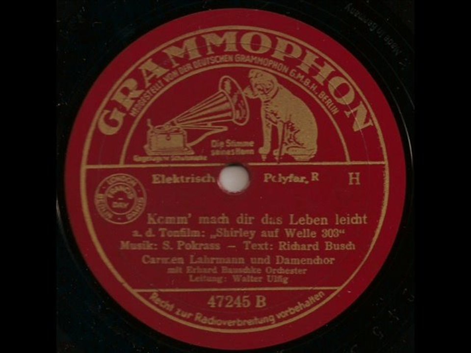 Carmen Lahrmann & Erhard Bauschke Komm mach dir das Leben leicht