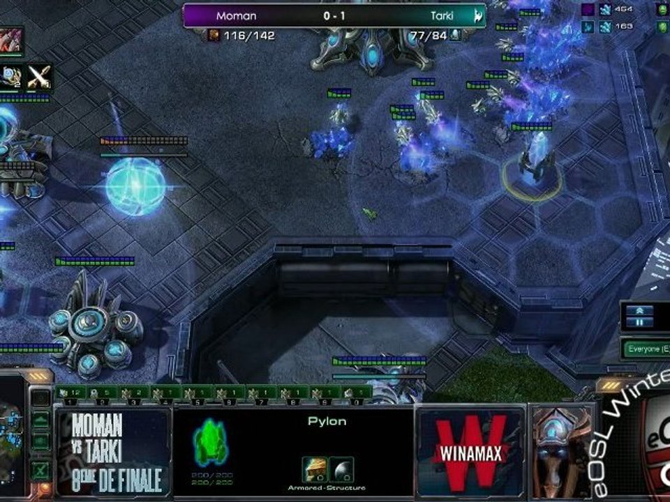8ème de finale - MoMaN vs Tarki - match 2 - eOSL Winter'12