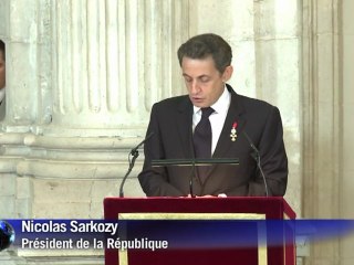 Nicolas Sarkozy décoré à Madrid par le roi Juan Carlos