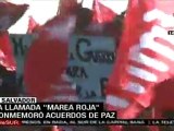 Frente Farabundo Martí recordó a los caídos en lucha armada