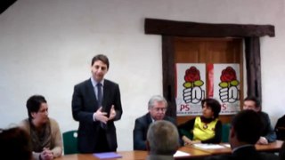 Aulnay-sous-Bois : discours Daniel Goldberg 10é circonscription législatives 2012 16/01