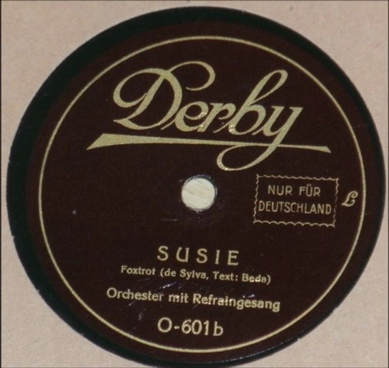 Susie - Orchester mit Refraingesang (Derby Projekt)