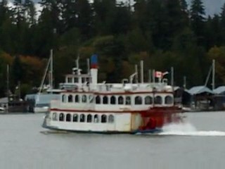bateau roue à aubes vancouver