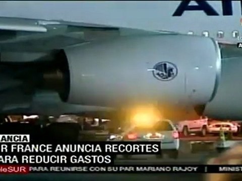 Air France anuncia recortes para reducir gastos