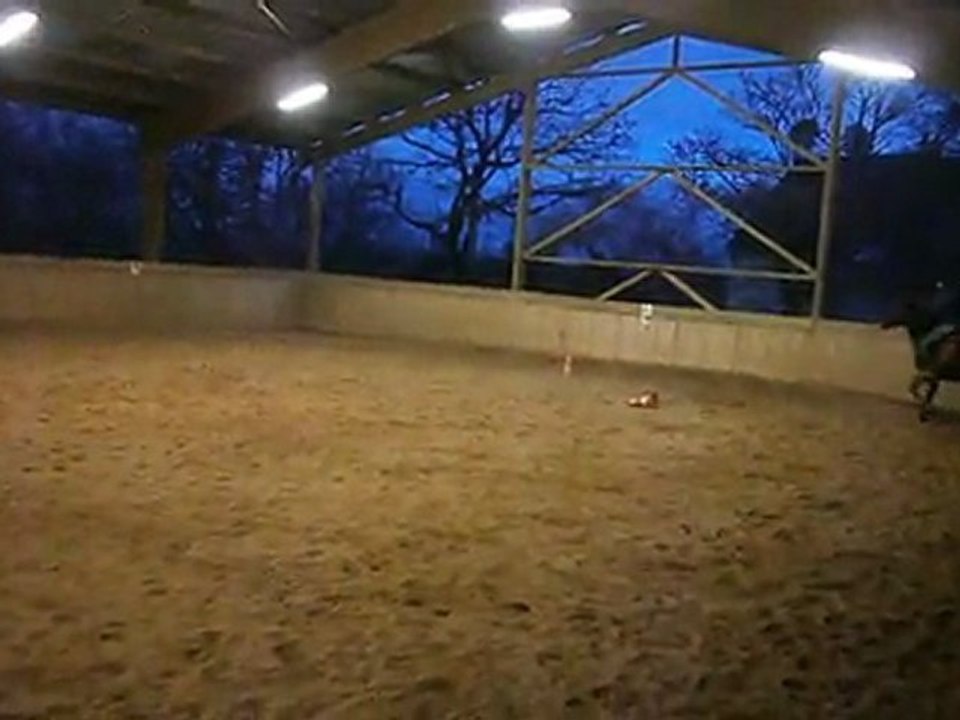 moi au saut d'ostacle