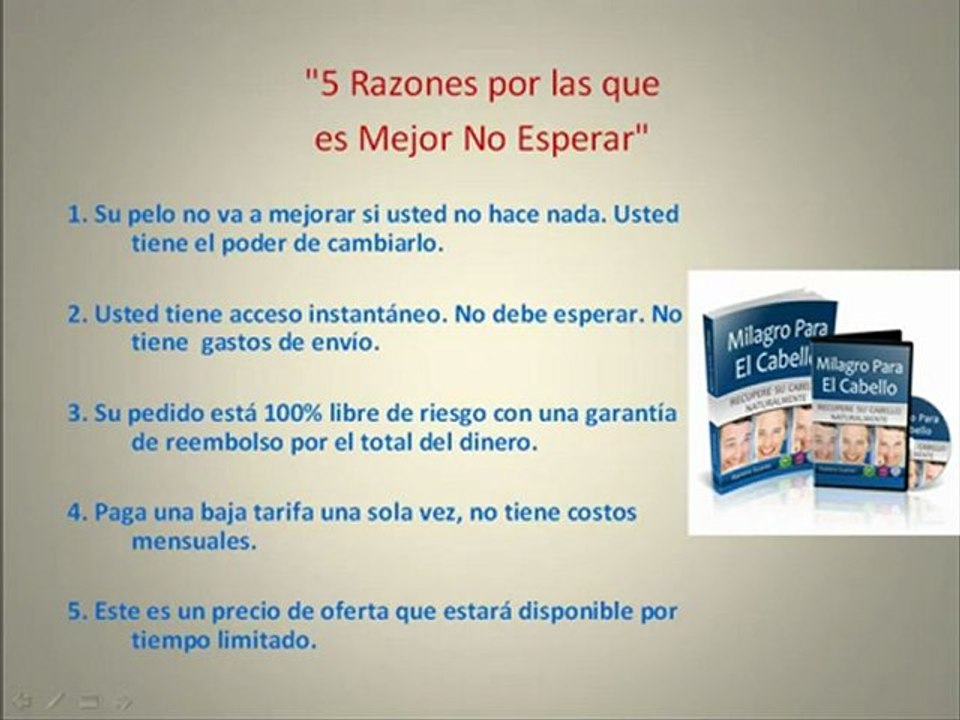 Como evitar la caida del cabello - Tratamiento - Alopecia - Remedio - Cura - Milagro para el cabello