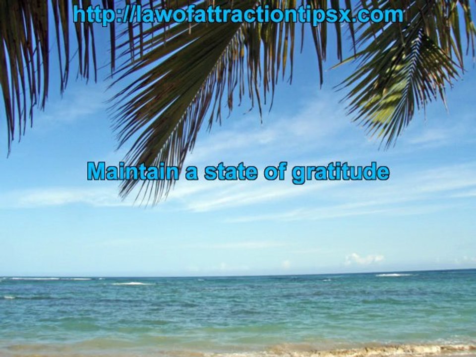 The laws of attraction