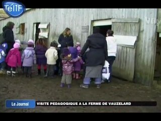 Visites pédagogiques à la ferme de Vaulézard
