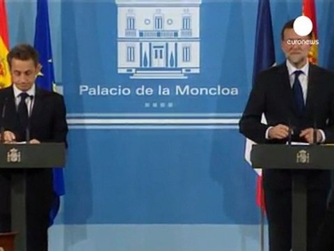 Sarkozy et Rajoy sur la même longueur d'ondes