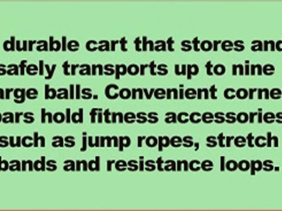 Stability Ball Caddy