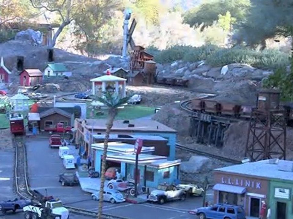 Huge Model Train Display at the Living Desert