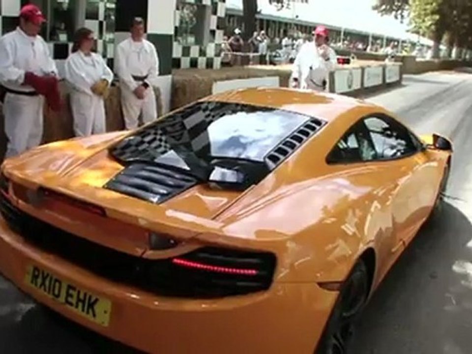 McLaren MP4-12C en el Festival de la velocidad de Goodwood