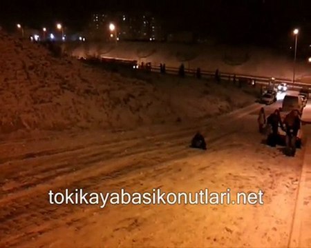 Toki kayaşehir - kar eğlencesi- tokikayabasikonutlari.net