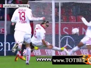 Байер - Нюрнберг (0-3) 17.12.2011