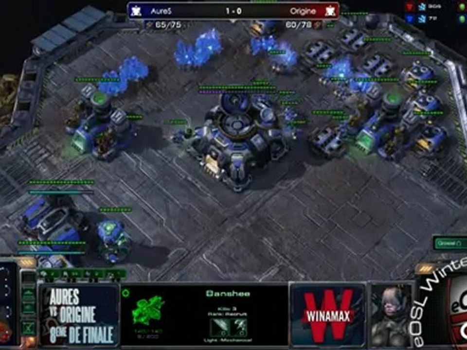 8ème de finale - AureS vs Origine- match 2 - eOSL Winter'12