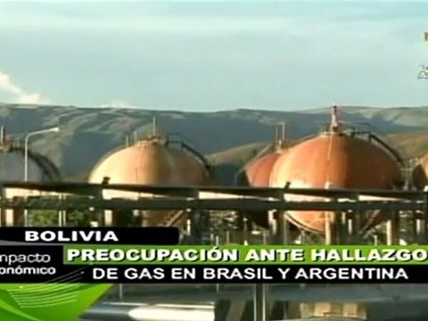 Bolivia: preocupa hallazgos de gas en Brasil y Argentina