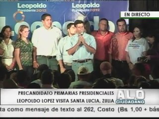 Leopoldo López: El Gobierno le tiene "mucho temor" a las Primarias