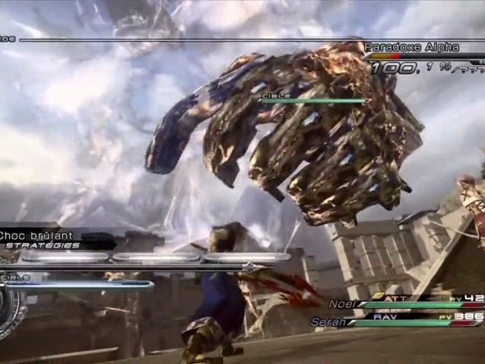 GAMEPLAY - Final Fantasy XIII-2 - Partie 1/2 - Tutoriaux : bases combat et familiers