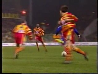 RC Lens - Paris SG, D1, saison 1997/1998 (2ème mi-temps) - tracidor soccers.fr