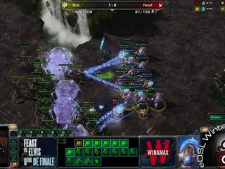 8ème de finale - ELVIS vs Feast - match 2 - eOSL Winter'12