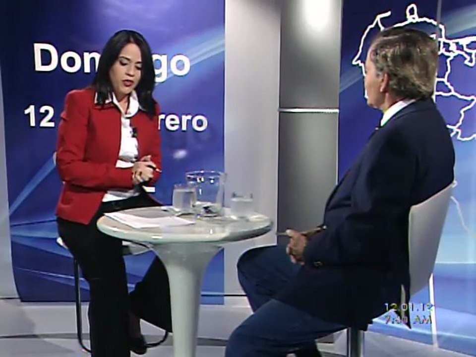 Diego Arria en "Rumbo a las Primarias 12F" económico 1
