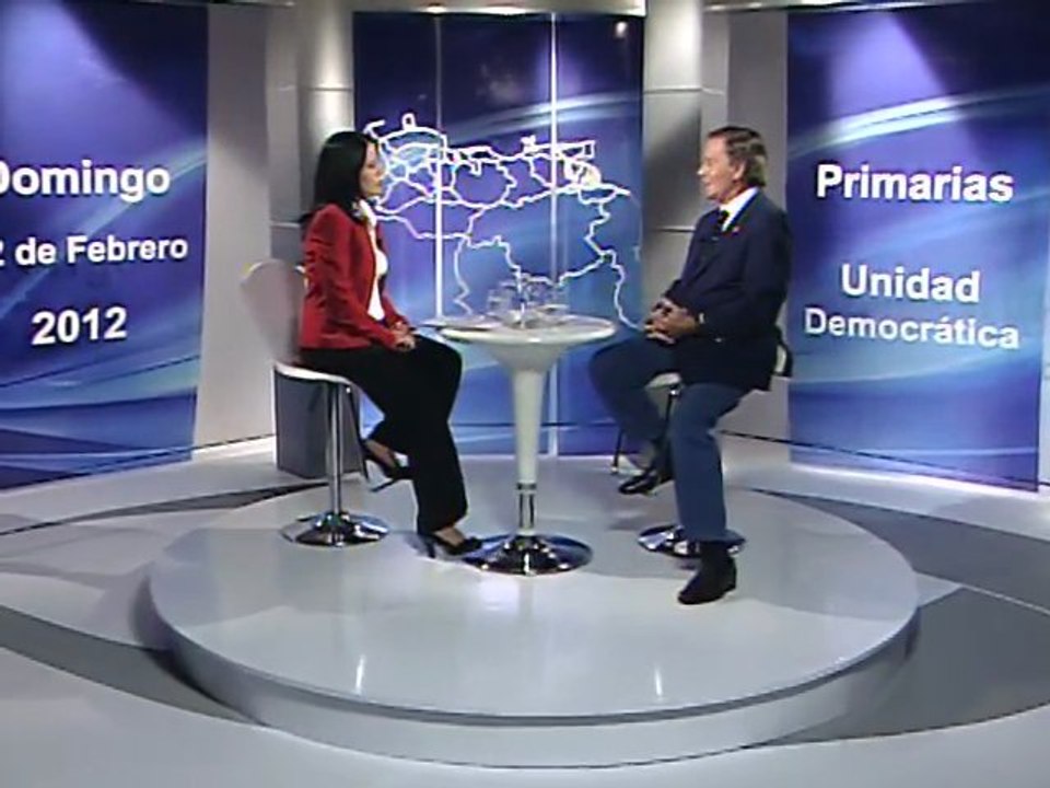 Diego Arria en "Rumbo a las Primarias 12F" económico 2