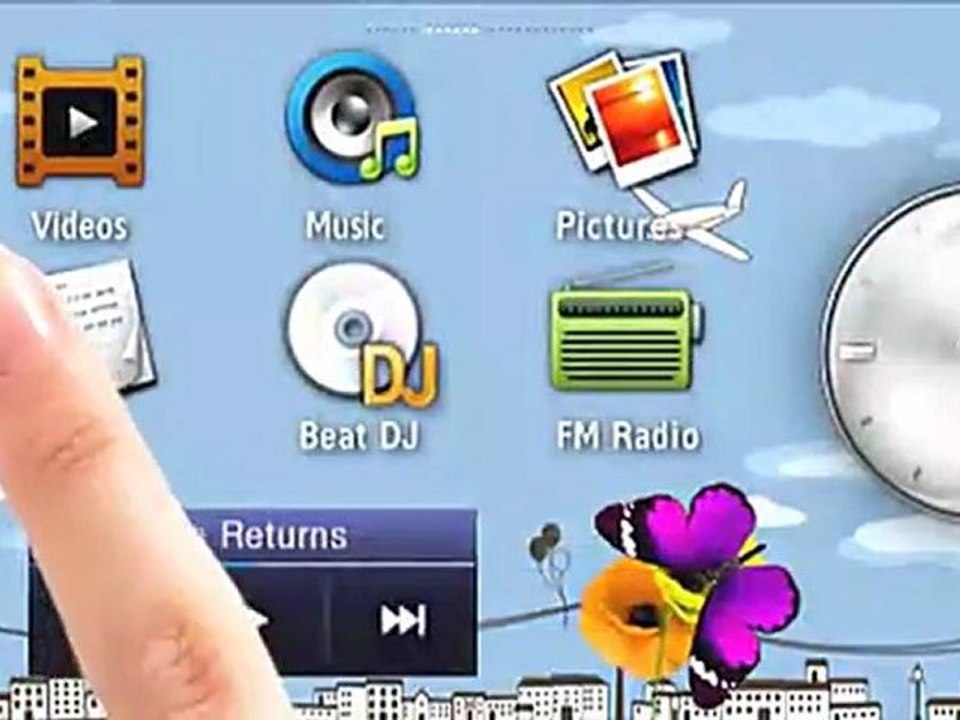 Samsung YP-R1 8GB MP3 Player