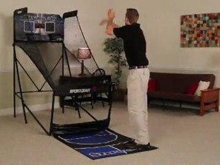 Sportcraft Step Back 3 Electronic Arcade Basketball Game