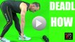 HOT STAGGERED DEADLIFT ConikiXXX How To Workout