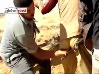 Video shows Muammar Gaddafi being sodomized