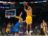 Dallas 70-73 Lakers Fisher's Game-Winner