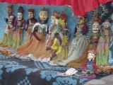 speactacle de marionettes en Inde
