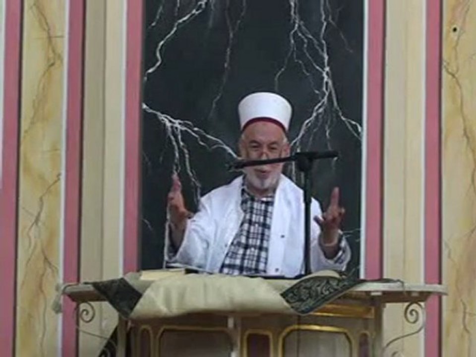 Emekli Vaiz Necati Tosun Hoca’nın 10 Ağustos 2011 Kasımpaşa Camii Kebir vaazı 2. Bölüm