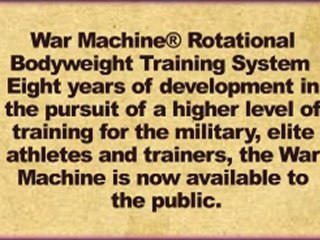 War Machine Rotational Bodyweight Training System By Crosscore
