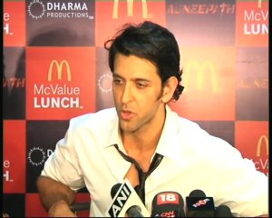 Hrithik Roshan Promotes Agneepath At McDonalds