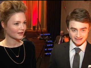 Daniel Radcliffe and Holliday Grainger on the Baftas
