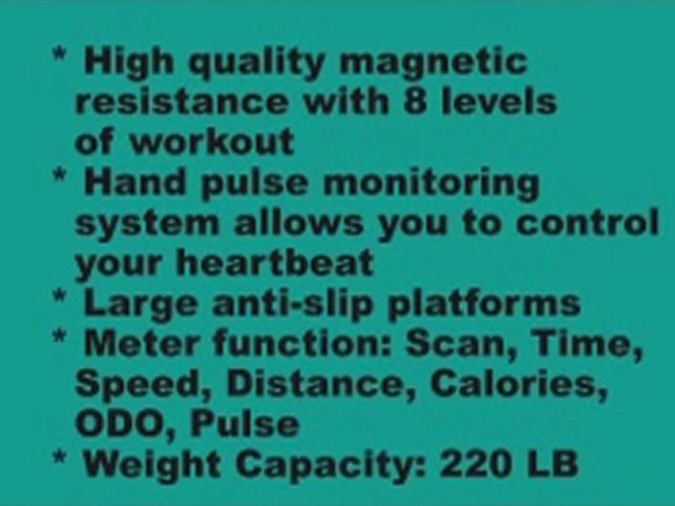 New Model 2008 Exercise 2 in 1 Elliptical Up right Fitness Bike