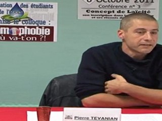 TEVANIAN Pierre - Concept de laïcité - Islamophobie - IFESI.TV