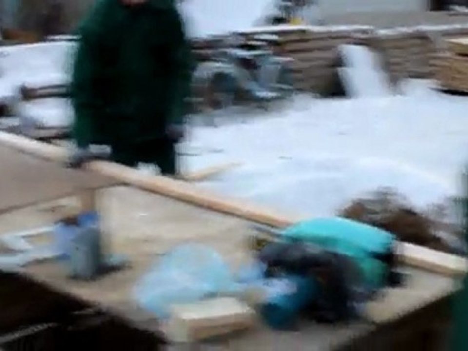 Filmik z zajęć grupy budowlano - porządkowej