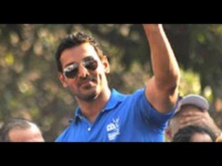 John Abraham At 'Standard Chartered Mumbai Marathon' Pre bash