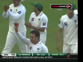 Ajmal spins England out for 192