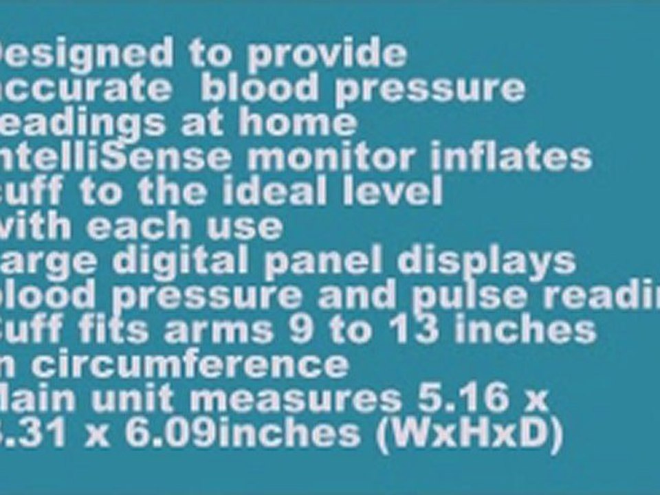 Omron HEM 711AC Automatic Blood Pressure