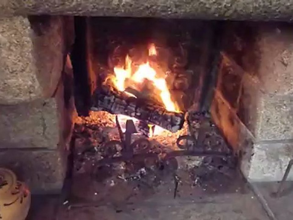 Feu de cheminée au Croisic