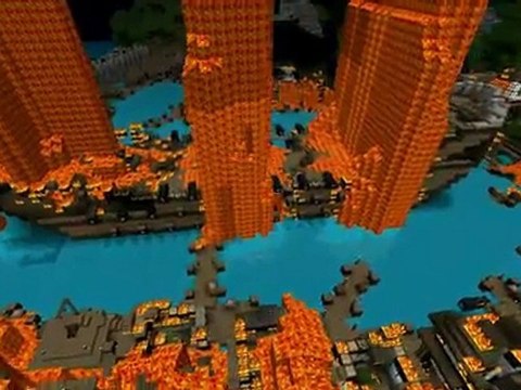 Minecraft : New Providence sous les flammes