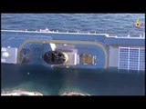 Isola del Giglio - Costa Concordia - VVF la nave naufragata