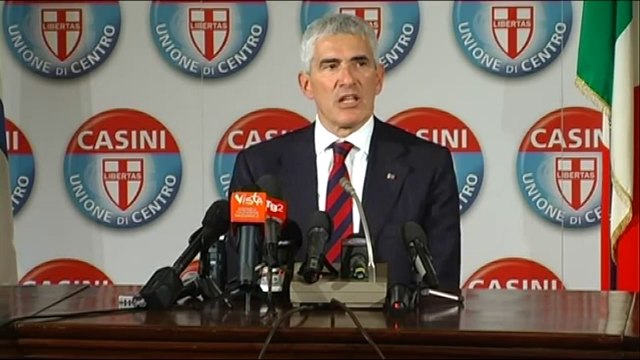 Casini - Non abbiamo parlato di lavoro