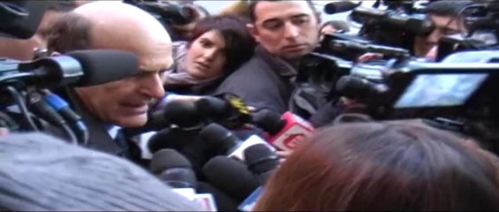 Bersani - L'incontro con Monti